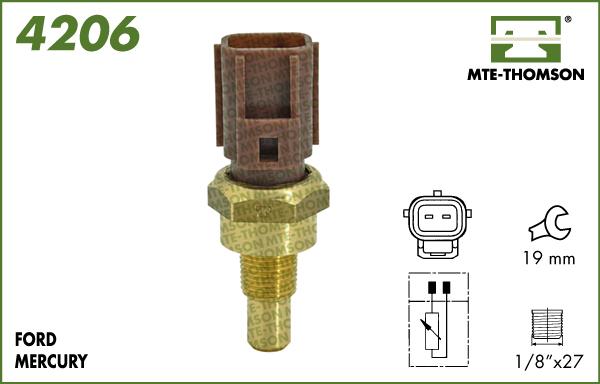 MTE-Thomson 4206 - Siuntimo blokas, aušinimo skysčio temperatūra autoreka.lt