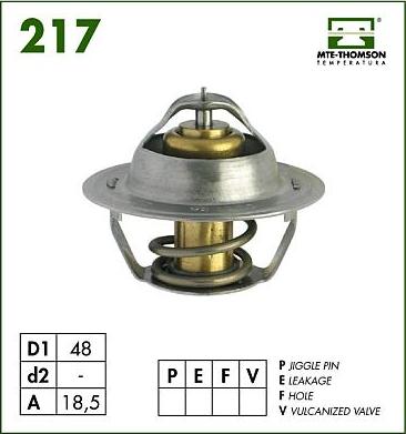 MTE-Thomson 217.87 - Termostatas, aušinimo skystis autoreka.lt