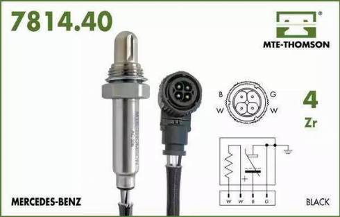 MTE-Thomson 7814.40.037 - Lambda jutiklis autoreka.lt