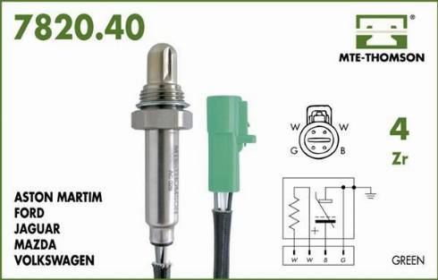 MTE-Thomson 7820.40.030 - Lambda jutiklis autoreka.lt