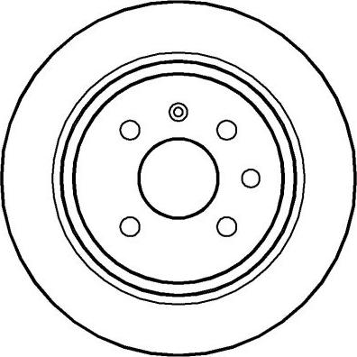 BOSCH BD078 - Stabdžių diskas autoreka.lt