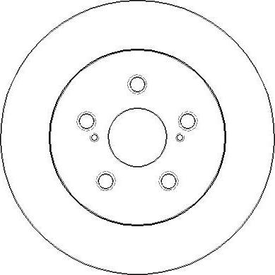 NATIONAL NBD1744 - Stabdžių diskas autoreka.lt