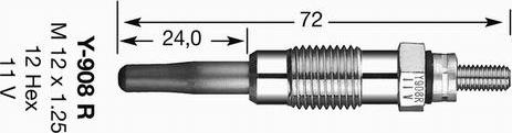 NGK 4585 - Kaitinimo žvakė autoreka.lt