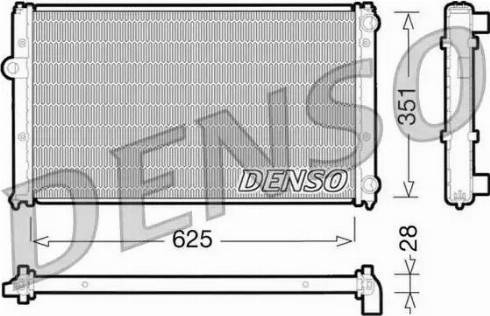 NPS DRM26001 - Radiatorius, variklio aušinimas autoreka.lt