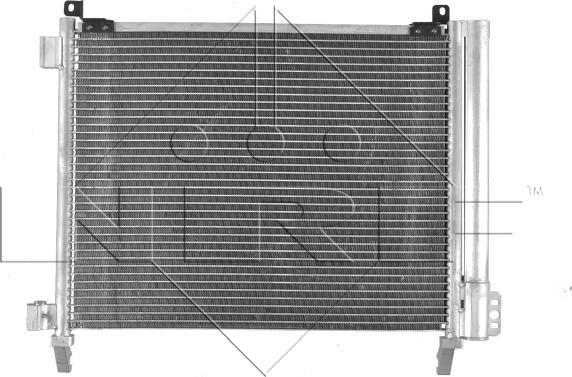 NRF 350228 - Kondensatorius, oro kondicionierius autoreka.lt