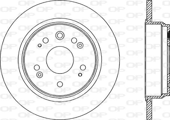 Unipart GBD1495 - Stabdžių diskas autoreka.lt