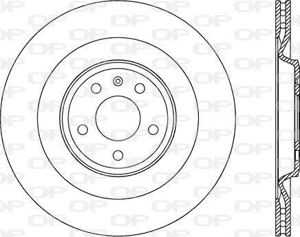 Open Parts BDR2620.20 - Stabdžių diskas autoreka.lt