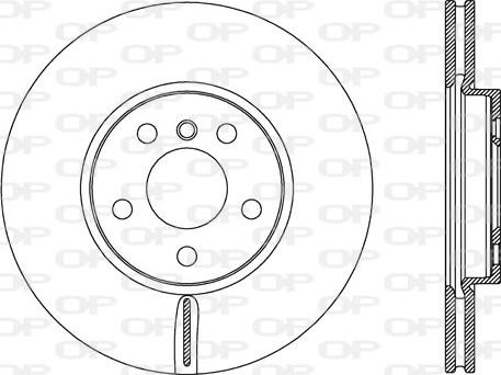 Open Parts BDR2761.20 - Stabdžių diskas autoreka.lt