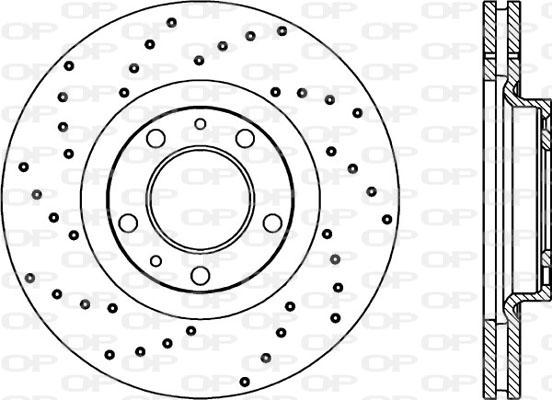 Open Parts BDRS1898.25 - Stabdžių diskas autoreka.lt