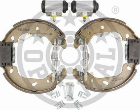 Optimal BK-5382 - Stabdžių trinkelių komplektas autoreka.lt