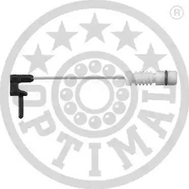 Optimal WKT-50143K - Įspėjimo kontaktas, stabdžių trinkelių susidėvėjimas autoreka.lt