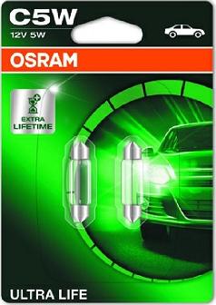 Osram 6418ULT-02B - Lemputė, valstybinio numerio apšvietimas autoreka.lt