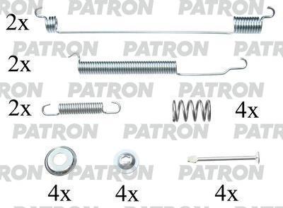 Patron PSRK0178 - Priedų komplektas, stabdžių trinkelės autoreka.lt