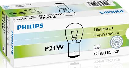 PHILIPS 12498LLECOCP - Lemputė, indikatorius autoreka.lt