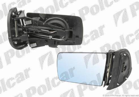 Polcar 5002513M - Išorinis veidrodėlis autoreka.lt