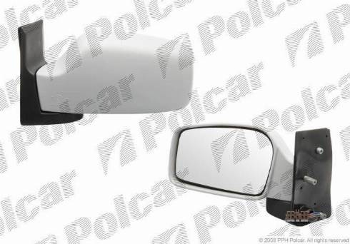 Polcar 2380514M - Išorinis veidrodėlis autoreka.lt