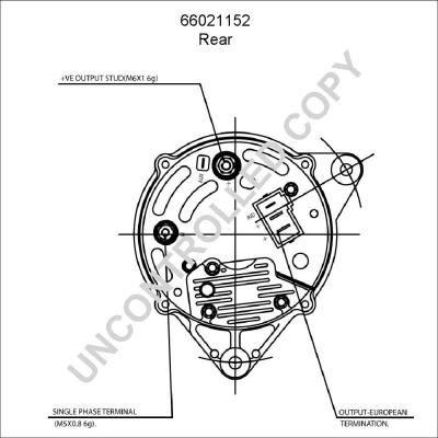 Prestolite Electric 66021152 - Kintamosios srovės generatorius autoreka.lt