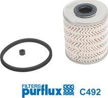 Purflux C492 - Kuro filtras autoreka.lt