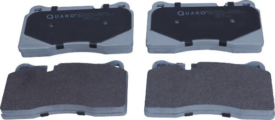 QUARO QP4011 - Stabdžių trinkelių rinkinys, diskinis stabdys autoreka.lt