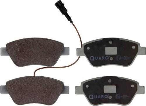 QUARO QP6350 - Stabdžių trinkelių rinkinys, diskinis stabdys autoreka.lt