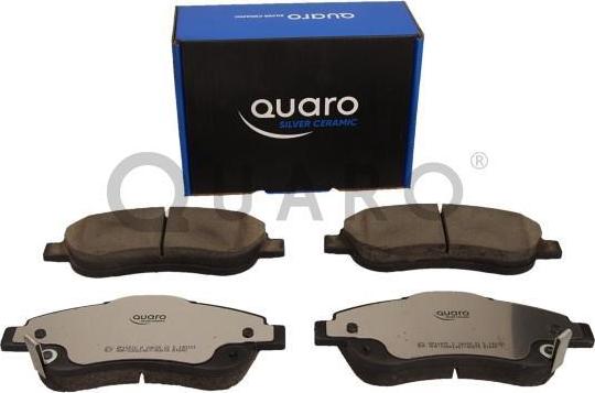 QUARO QP1687C - Stabdžių trinkelių rinkinys, diskinis stabdys autoreka.lt