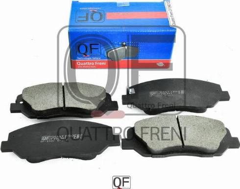 Quattro Freni QF84202 - Stabdžių trinkelių rinkinys, diskinis stabdys autoreka.lt