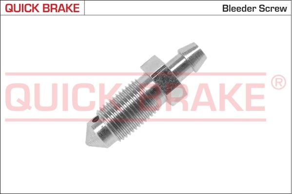 QUICK BRAKE 0019 - Alsuoklio varžtas / vožtuvas autoreka.lt