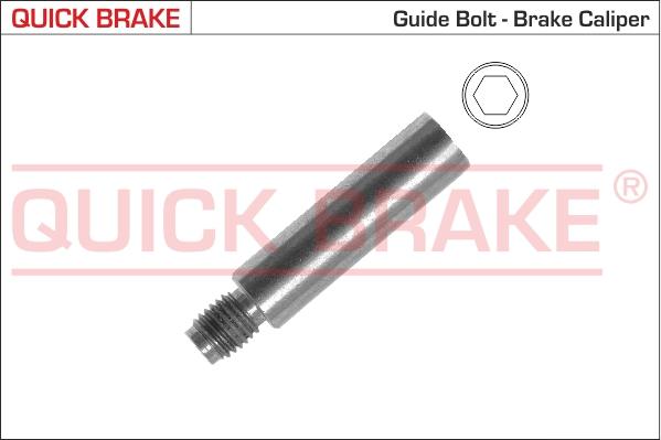 QUICK BRAKE 11286 - Kreipiantysis varžtas, stabdžių apkaba autoreka.lt