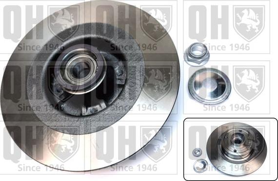 Quinton Hazell BDC5616 - Stabdžių diskas autoreka.lt
