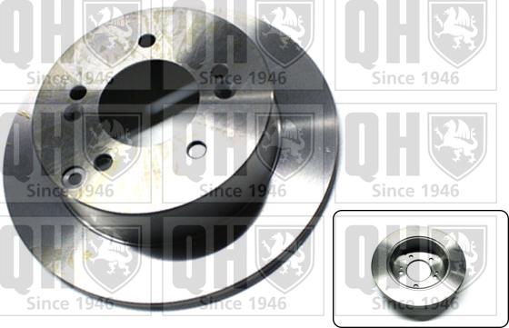 Quinton Hazell BDC5612 - Stabdžių diskas autoreka.lt