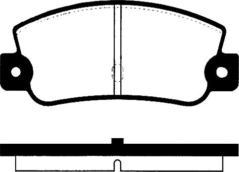 BENDIX 571474 - Stabdžių trinkelių rinkinys, diskinis stabdys autoreka.lt