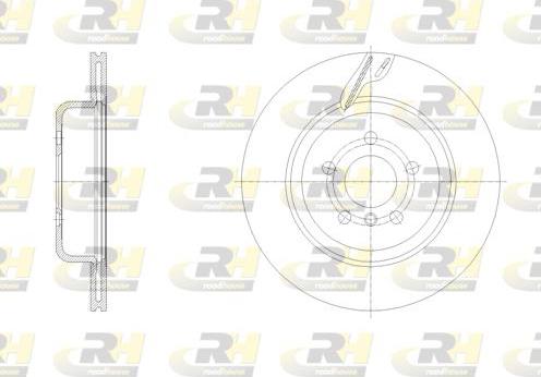 Roadhouse 62128.10 - Stabdžių diskas autoreka.lt