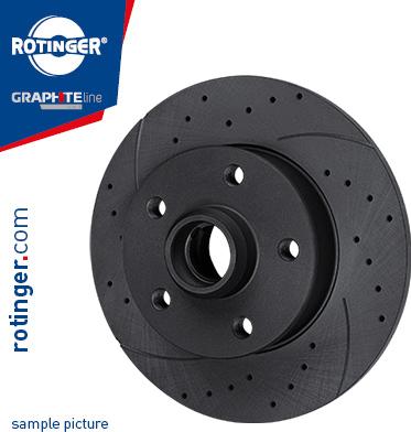 Rotinger RT 3210-GL T5 - Stabdžių diskas autoreka.lt