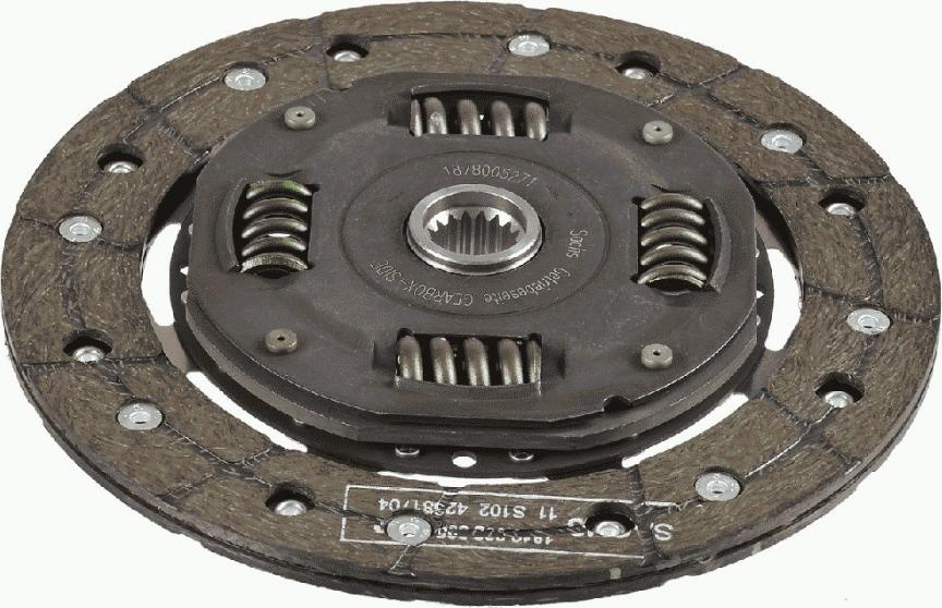 SACHS 1878 005 271 - Sankabos diskas autoreka.lt