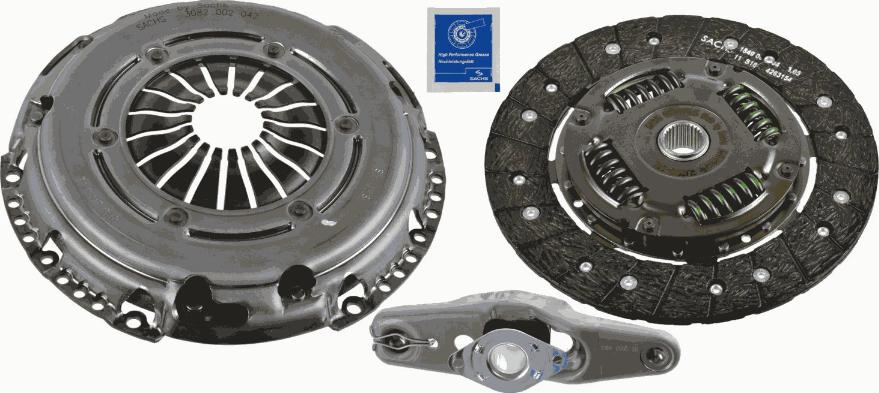 SACHS 3000 950 082 - Sankabos komplektas autoreka.lt