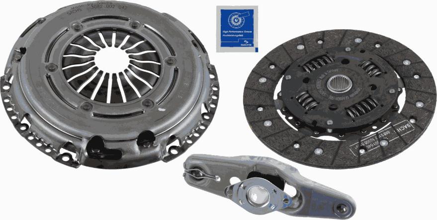 SACHS 3000 950 074 - Sankabos komplektas autoreka.lt