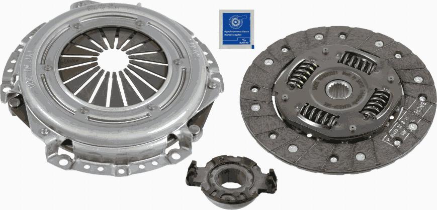 SACHS 3 000 951 011 - Sankabos komplektas autoreka.lt