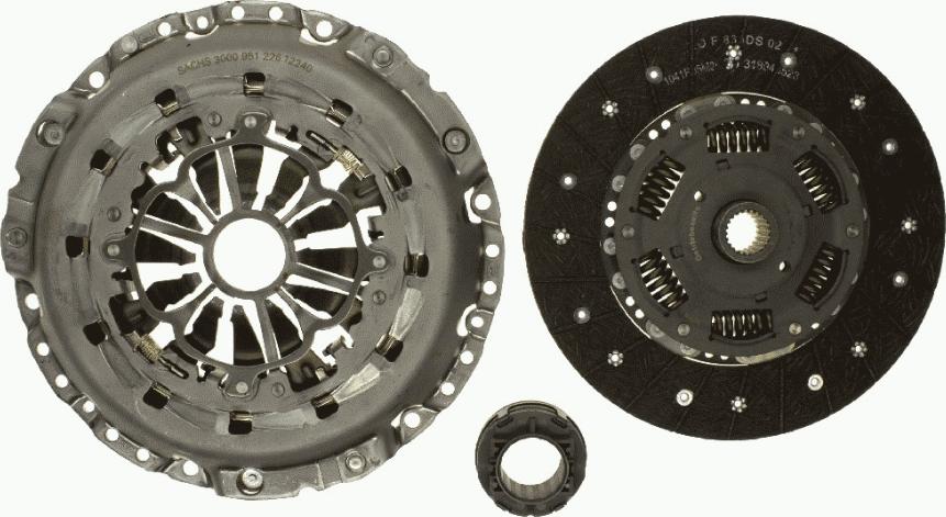 SACHS 3000 951 226 - Sankabos komplektas autoreka.lt