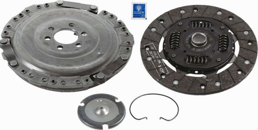 SACHS 3 000 605 001 - Sankabos komplektas autoreka.lt