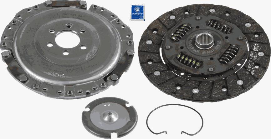 SACHS 3000 843 601 - Sankabos komplektas autoreka.lt