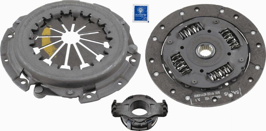 SACHS 3 000 826 401 - Sankabos komplektas autoreka.lt