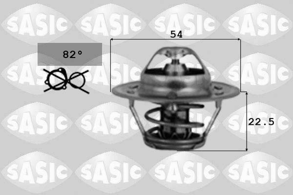 Sasic 4000358 - Termostatas, aušinimo skystis autoreka.lt