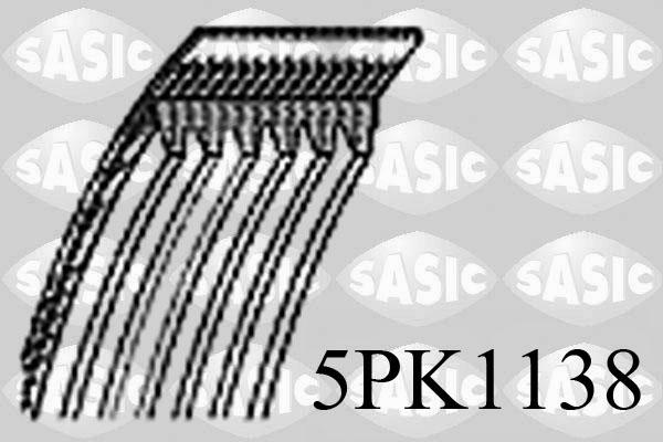Sasic 5PK1138 - V formos rumbuoti diržai autoreka.lt