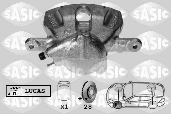 Sasic 6500042 - Stabdžių apkaba autoreka.lt