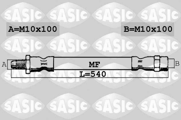 Sasic 6606183 - Stabdžių žarnelė autoreka.lt