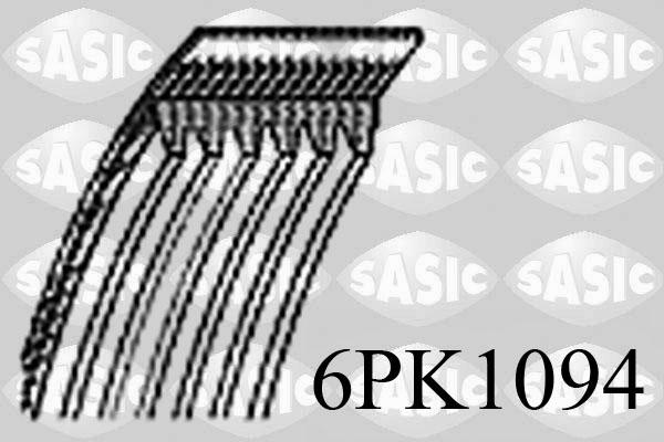 Sasic 6PK1094 - V formos rumbuoti diržai autoreka.lt
