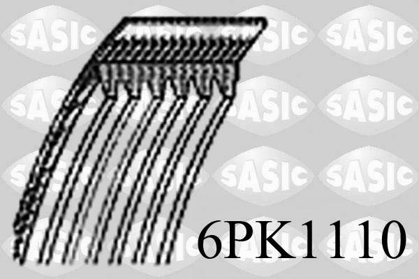 Sasic 6PK1110 - V formos rumbuoti diržai autoreka.lt