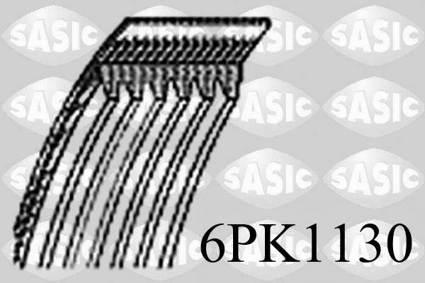 Sasic 6PK1130 - V formos rumbuoti diržai autoreka.lt