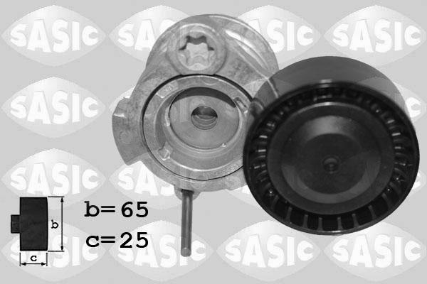 Sasic 1626193 - Diržo įtempiklis, V formos rumbuotas diržas autoreka.lt