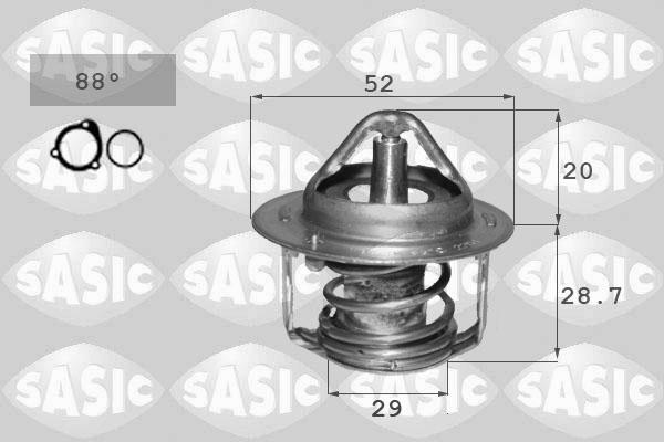 Sasic 3306134 - Termostatas, aušinimo skystis autoreka.lt